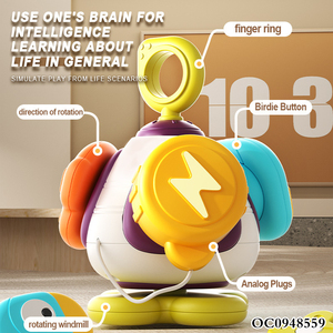 Baby Busy Cube <strong>Toys</strong> Touch Training Hand Eye Coordination Education Electronic Learning Sensory Balls Baby <strong>Toys</strong> From China - Product Image 3