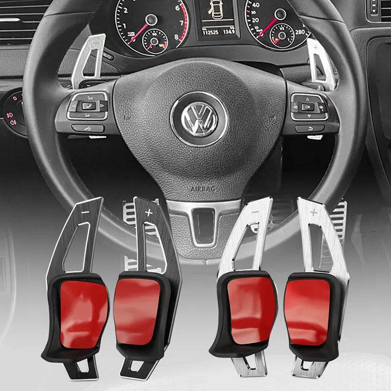 DSG volante Paddle Extension Shift Cover per VW Golf 5 6 MK6 GTI R Jetta MK5 Passat B6 B7 CC Polo Sharan Tiguan Seat Leon