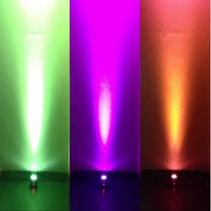 Luz LED de Par plano con controlador IR para boda, DMX, recargable, inalámbrico, 6 en 1, RGBWAUV, 12x18w - Product Image 2