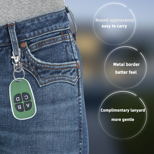 Universelle drahtlose Fernbedienung mit EV1527 Chip 433MHz Lerncode Garagentor Fernbedienung und Sicherheits funktionen - Product Image 3