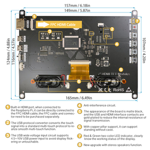 Monitor de pantalla LCD de tamaño personalizado para ordenador portátil, pantalla TFT de 7 pulgadas, 10,1, 15 pulgadas, para videojuegos, fabricante de fábrica - Product Image 3