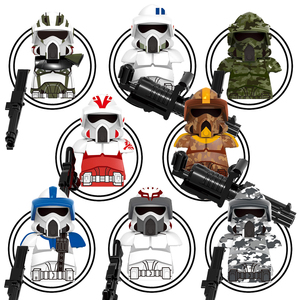 G0127 Space Wars Movie Forest ARF Trooper ARF <strong>Commander</strong> Trauma Mini Brick <strong>Building</strong> <strong>Blocks</strong> for Children Collection Toys Juguetes - Product Image 1