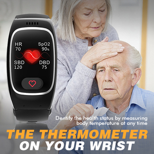 NH66 SOS GPS Ältere intelligente Armbanduhr Sturmerkennung Senioren-Sicherheitsuhr mit Gesundheitsüberwachung 2G programmierbare Smartwatch - Product Image 3