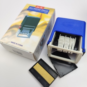 ตรายาง DIY พลาสติก,ตรายางด้วยตนเองสำหรับสำนักงานตราประทับวันที่หมึกพิมพ์ - Product Image 2