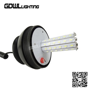 ไฟเตือน LED 60ดวง DC12-24V ไฟเตือนไฟกระพริบเตือนไฟสัญญาณแบบหมุนได้ - Product Image 3