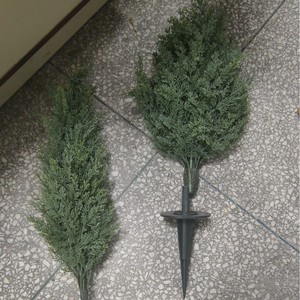 Factory Artificial Plant for Decor Plastic Artificial Xmas Trees for Home Artificial <strong>Cypress</strong> Tree for Hotel - Product Image 3