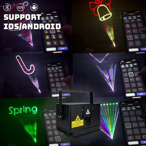 Dj bluetooth пульт дистанционного управления приложением 2 Вт 3d анимационный Сканер Dj Лазерный свет с Android - Product Image 1