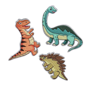 थोक ताप प्रेस कढ़ाई पैच कस्टम लोगो पैच और बुने हुए बैज पैच के लिए लोहे के साथ कढ़ाई का निर्माण किया - Product Image 4