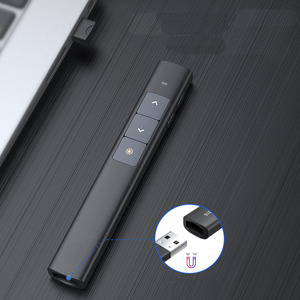 Laser Wireless presentatore PowerPoint PPT telecomando Laser 2.4G puntatore USB Clicker Flip penna Laser puntatore presentatore - Product Image 3