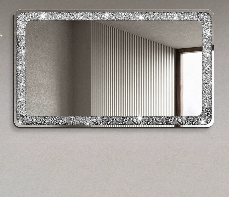 silver diamond + mirror