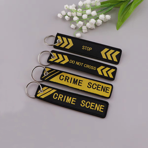 Bán Buôn Tùy Chỉnh Thêu Nhãn Anime Logo Tên Thẻ Thêu Keychain Anime Thêu Móc Chìa Khóa Tùy Chỉnh Key Tag - Product Image 6