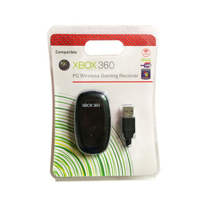 Xbox için 360 denetleyici için PC kablosuz oyun alıcısı Microsoft Xbox X360 kablosuz kolu oyun adaptörü - Product Image 1