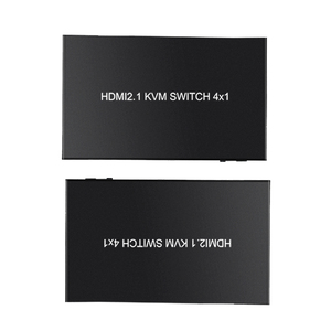 热8k @ 60 HDMI KVM开关，带音频提取器4进1出端口HDM I2.0开关4X1，带KVM分辨率红外遥控器 - Product Image 4