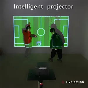 インタラクティブスマートプロジェクターゲームシステム52ゲーム子供用アミューズメントセンター3D仮想マルチプレイヤーとアンドロイドプレイ - Product Image 1