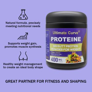 OEM büyük kalça doğal takviyesi popo ve kalça eğrisi artırıcı ganimet güçlendirici büyük popo 400g Protein tozu - Product Image 2