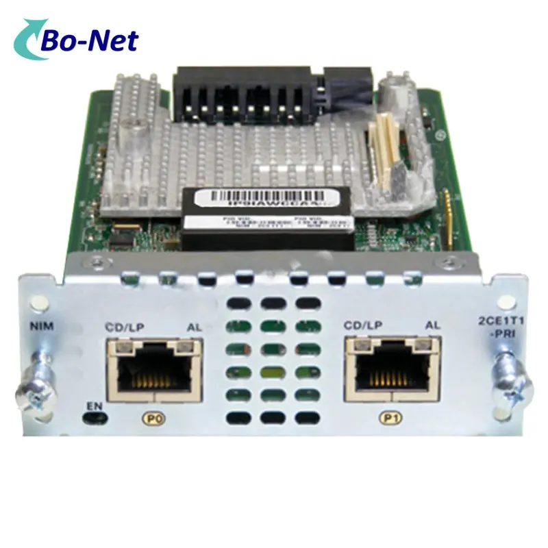 2 Port Network Interfaces NIM Module NIM-2CE1T1-PRI=
