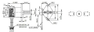 Billiger schrittmotor GM12-15BY 2phase 18 grad schritt winkel high speed schrittmotor mit getriebe für roboter