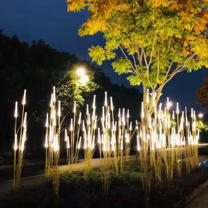 Reed Forme LED Motif Lumière Paysage Éclairage pour la Décoration Jardin Hôtel IP65