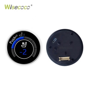 Interruptor de perilla rotativa inteligente, interruptor de Control de pantalla Led Zigbee, pantalla Circular, Radio de rotación Gm, controlador de temperatura, Tft, Lcd - Product Image 4