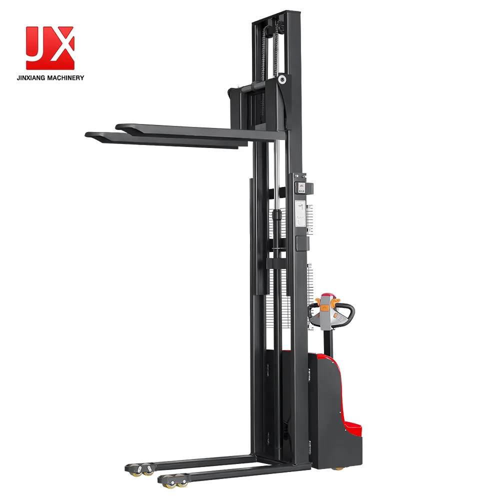 Thủy lực Stacker điện 2 tấn tự động Stacker xe nâng điện đi bộ Stacker