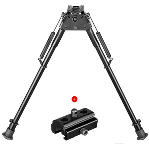 Adjustable Retractable Tripod <strong>Mount</strong> Hunting Universal Rotation Camera Tactical <strong>Bipods</strong> - Product Image 1