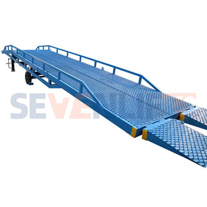 6-15t Sea <strong>Container</strong> Two Offloading Hydraulic Truck Fixed Hydraulic <strong>Container</strong> <strong>Load</strong> Dock Ramp Electric <strong>Unloading</strong> Ramps - Product Image 3