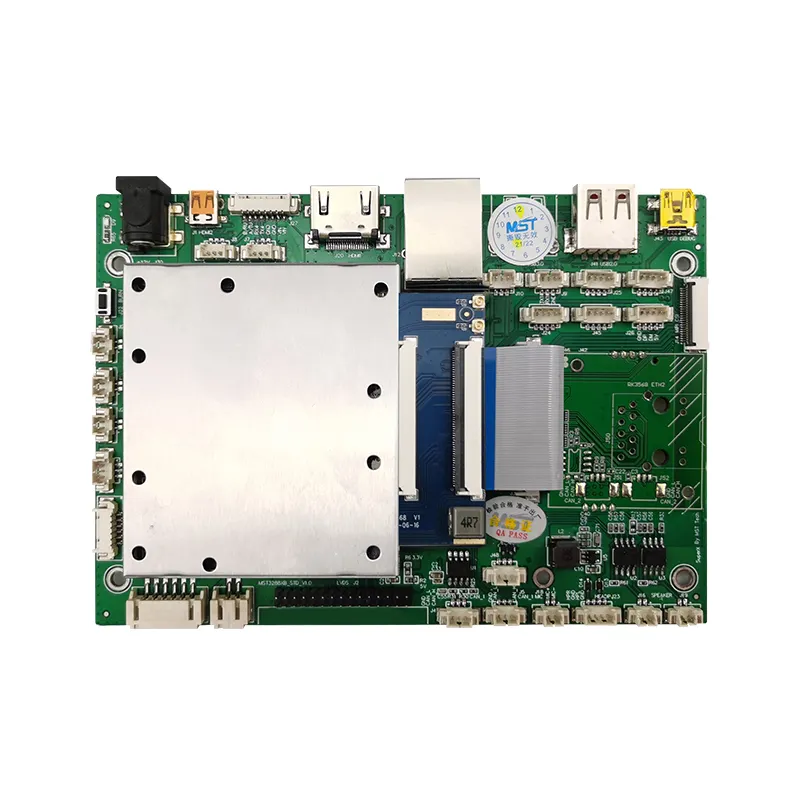 Rockchip Rk3288 Quad Core A17 Iot Arm Embedded Industriële Android Linux Board Rk3288 Moederbord Double Sata Gua 8Gb 32Gb Server