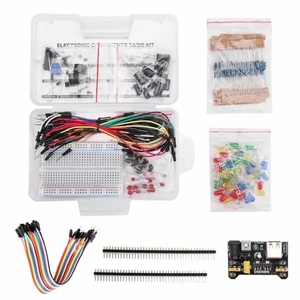 200 pezzi componenti elettronici di base kit di avviamento resistore cicalino condensatore LED con scatola di immagazzinaggio in plastica Geekcreit per Arduinos - Product Image 2