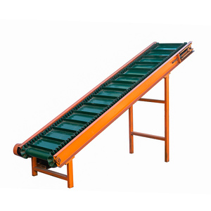 BTSSD Green PVC Belt Conveyor for <strong>Loading</strong> &amp; <strong>Unloading</strong> Climbing Conveyor for Fiber Cutter Equipment