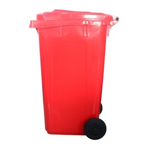 现代公共塑料储存垃圾垃圾桶轮式垃圾容器 - Product Image 4