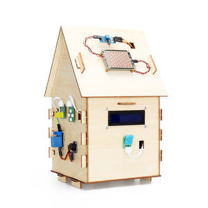 Kit per l'apprendimento della casa in legno Eparthub progettato per sistemi domestici intelligenti multifunzionali con supporto per la programmazione grafica - Product Image 4