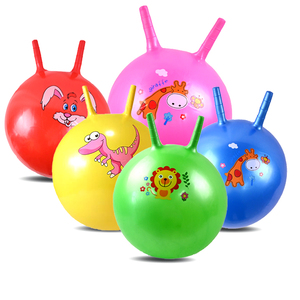 סיטונאי במלאי 45 55 65 ס "מ ילדים pvc hopper כדור מתנפחים כדור עם לוגו מותאם אישית