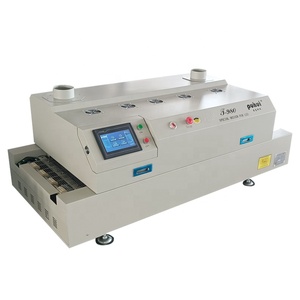Programmabile 8 zona di riscaldamento Puhui T980 touch screen smt forno a rifusione per PCB BGA LED stazione di saldatura precisa