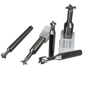 30&deg; 45&deg; 60&deg; End Mill Dovetail Milling <strong>Cutter</strong> Carbide Cutting Tool T Sloting <strong>Cutter</strong> Customizable for Aluminum Steel - Product Image 1