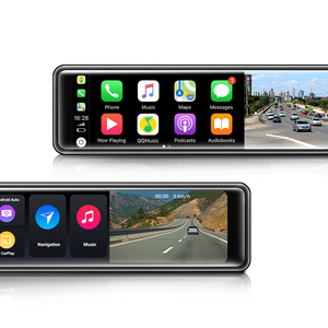 New 11.26&quot; 4g <strong>Android</strong> 8.1 Dash Cam Gps Navigation Car Rearview Mirror with CarPlay AndroidAuto - Product Image 2
