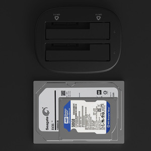 <strong>ORICO</strong> Dual Hard Disk Base Mobile Machine Sata Solid State Mechanical Protection Box <strong>2</strong>.5/3.5 &quot;Hard Disk Base 6228US3 - Product Image 3