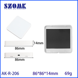 86*86*14mm <span class=keywords><strong>PC</strong></span> nhựa Mạng điều khiển từ xa không vị trí bảng điều khiển chuyển đổi hộp điều khiển thiết bị điện tử nhà ở Hộp chuyển đổi - Product Image 6