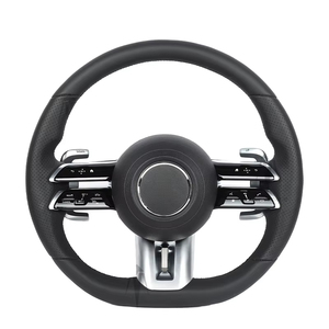 AMG mercedes-benz c-class W204 2007 VW <span class=keywords><strong>GTI</strong></span> <span class=keywords><strong>BMW</strong></span> M4 VW Fit direksiyon karbon Fiber spor d-şekil dövme deri Mercedes benz