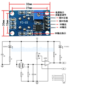 Módulo de detección de monóxido de carbono, sensor de gas, alarma, MQ7, MQ-7 - Product Image 4