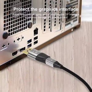 Factory Wholesale Adapter <strong>Adaptor</strong> 8K 1.4 DP Displayport Male to Mini DP Mini Displayport Female Converter Adapter - Product Image 3