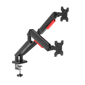 มอนิเตอร์แบบแมนนวลรองรับคู่แขนมอนิเตอร์คู่แบบยืดหยุ่น - Product Image 1