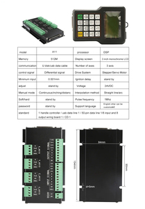 Viextro Controlador Usb de 3 Ejes Controlador Cnc Dsp A11 A11s A11e Remoto Para Sistema de Control de Enrutador Cnc Buen Precio