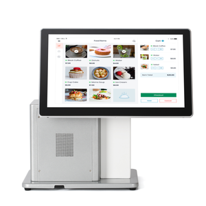 Новое поступление ST9200F Windows Android 10 точек емкостный сенсорный экран POS системы с принтером