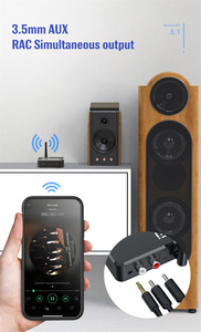 HIFI BT Digital <strong>to</strong> Analog <strong>Audio</strong> DAC Converter Adapter Digital SPDIF Optical Toslink <strong>to</strong> 3.5mm 3.5 AUX Jack RCA L/R 5.1 Receiver - Product Image 5