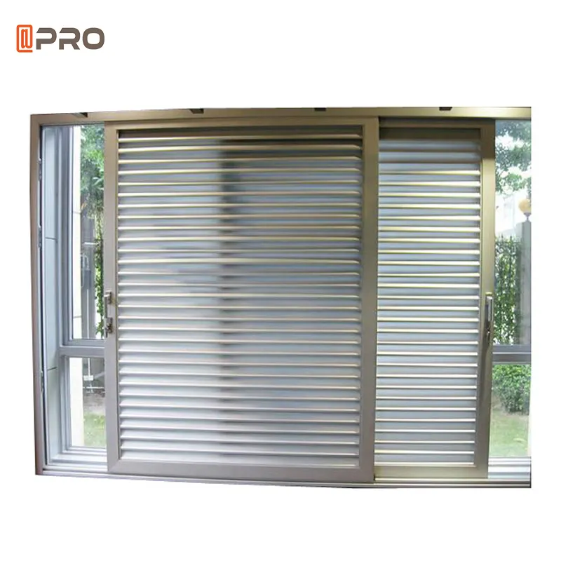 Modern exterior louvred door louver shutter for louver window shutter design louvre windows/louver window with screen/shutter