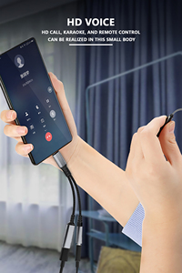 GAZ-CB47 <strong>Multi</strong>-Function Type-C to 3.5mm <strong>Audio</strong> <strong>Adapter</strong> PD60W Charging Song Listening Call Fast Charging <strong>Adapter</strong> <strong>Audio</strong> Splitter - Product Image 6