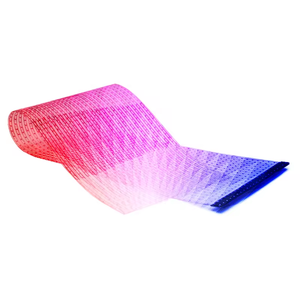 Tela de vidro de cristal flexível <span class=keywords><strong>LED</strong></span> de alta transparência vitrine de loja em cores