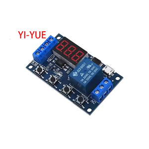 DC 6-30V Timer relè programmabile ritardo relè temporizzatore ciclo modulo con Display a LED 6V 9V 12V 24V Micro USB Smart Home Controller - Product Image 2