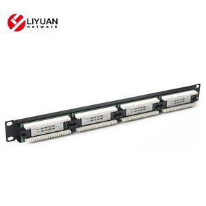 クローネ & 110デュアルIDC Cat5e 19 ''UTP 24ポートパッチパネルネットワーク用クローネ & 110デュアルIDC Cat5e Cat6 Cat6a - Product Image 2