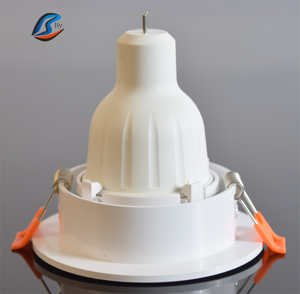 Gömme tavan çerçevesi led spot konut OEM ODM aşağı aydınlatma armatürü GU10/GU5.3/MR16/MR11 braketi tam renkli spot ışık - Product Image 2